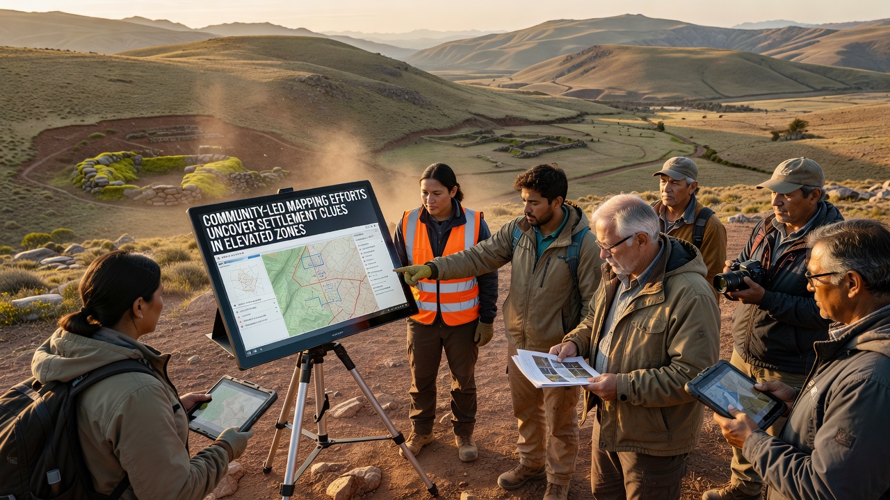 Community-Led Mapping Efforts Uncover Settlement Clues in Elevated Zones